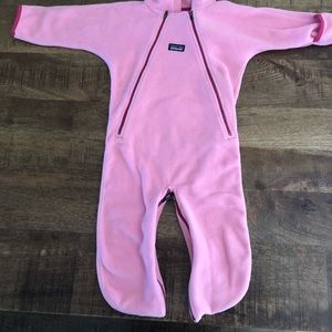 Patagonia infant fleece bunting